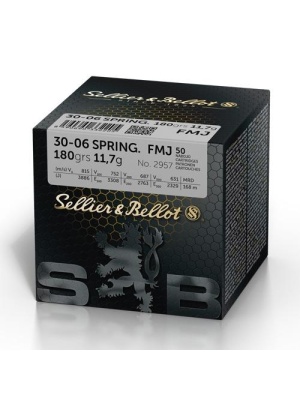 Sellier & Bellot 30-06 180gr FMJ