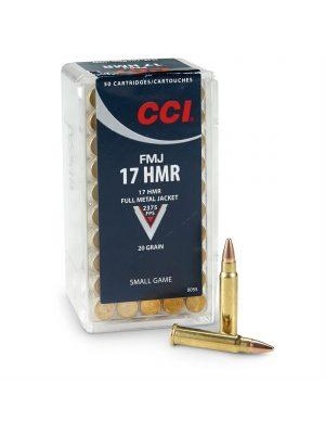 CCI 17 HMR FMJ 20gr