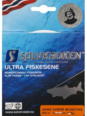 Sølvkroken Ultra Fiskesene 0,205mm