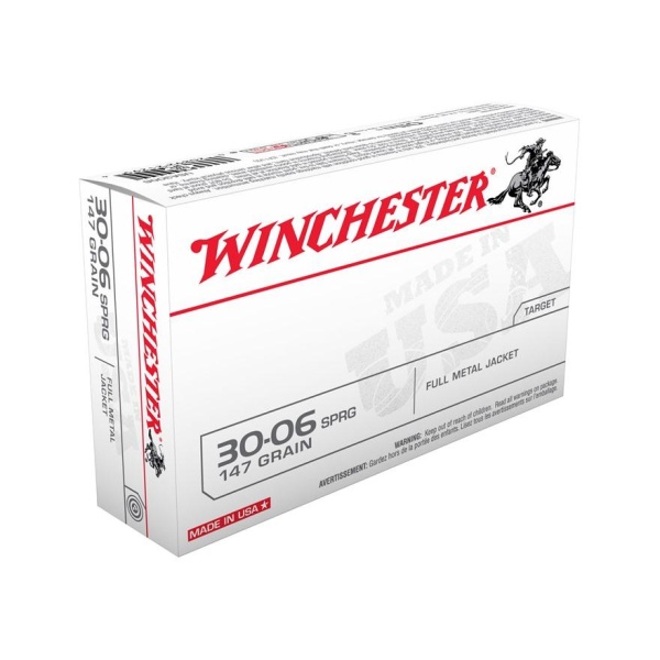 Winchester 30-06 Sprg FMJ 147g