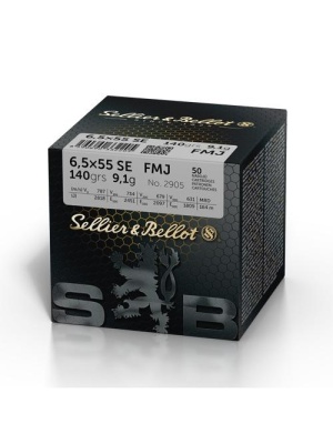 Sellier & Bellot 6,5x55 140gr FMJ