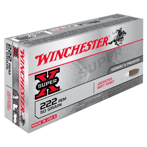 Winchester Power Point 222 Rem 50gr
