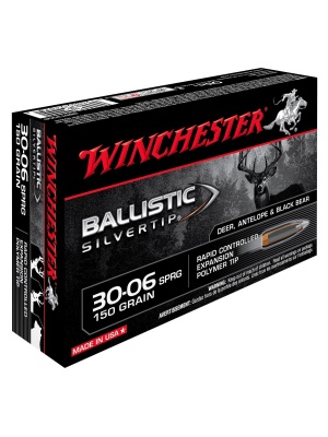 Winchester Ballistic Silvertip 30-06 168gr