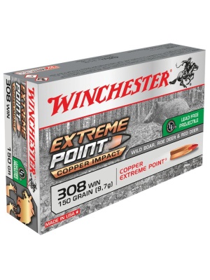 Winchester Extreme Point Lead Free 308 Win  9,7g 150gr