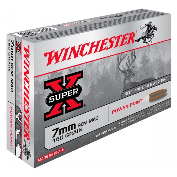 Winchester Power Point 7mm Rem Mag 175gr