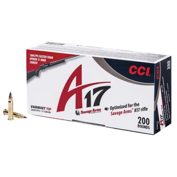 CCI 17 HMR A17 Varmint Tip 17gr