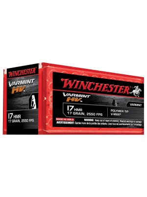 Winchester 17 HMR Varmint V-Max