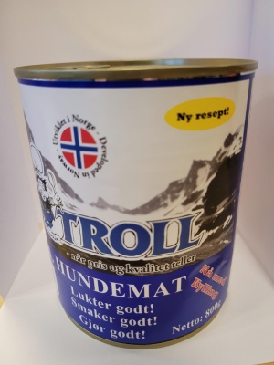 TROLL Elite m/Kylling 800gr