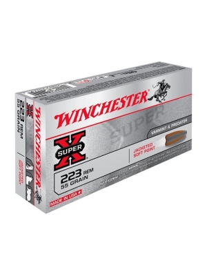 Winchester Jacketed Soft Point 223 Rem 55gr