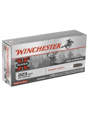 Winchester Power Point .223 Rem 64gr