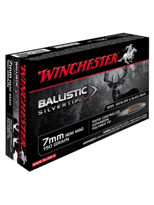 Winchester Ballistic Silvertip 7mm 150gr