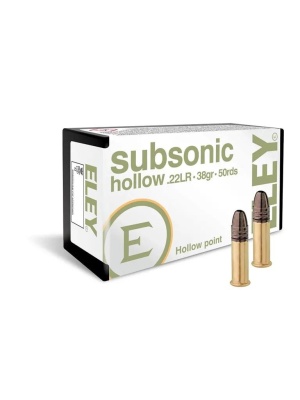 ELEY SUBSONIC 22Lr 2,46g/38gr