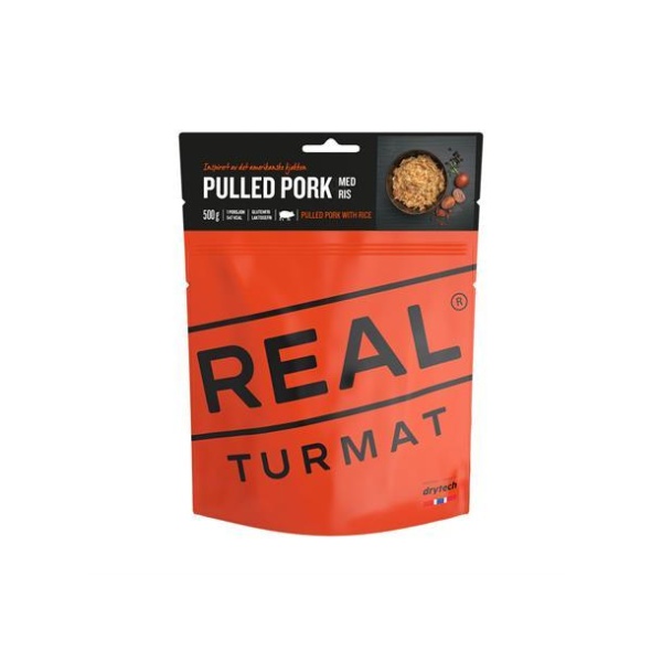 REAL Turmat Pulled Pork med ris