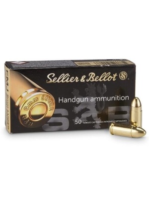 Sellier & Bellot 9mm Luger 124gr FMJ