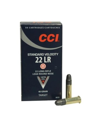 CCI 22 Standard Eu Rifle/Pistol 22lr 40gr (50pk)