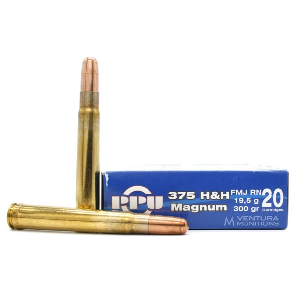 Partizan 375 H&H FMJ RN 19,5g/300gr