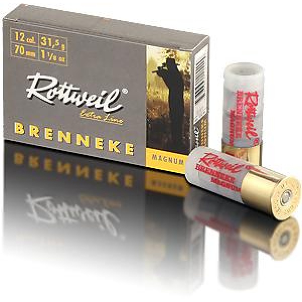 Rottweil Brenneke Slug, bly 12/70 31,5g