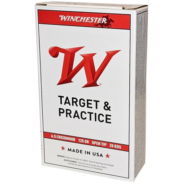 Winchester Target&Practice 6,5 Creedmoor 125gr