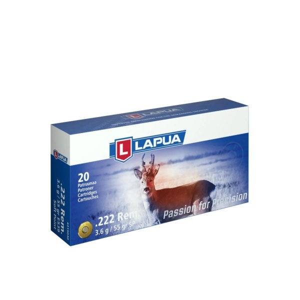 Lapua .222Rem 3,6g / 55gr SP